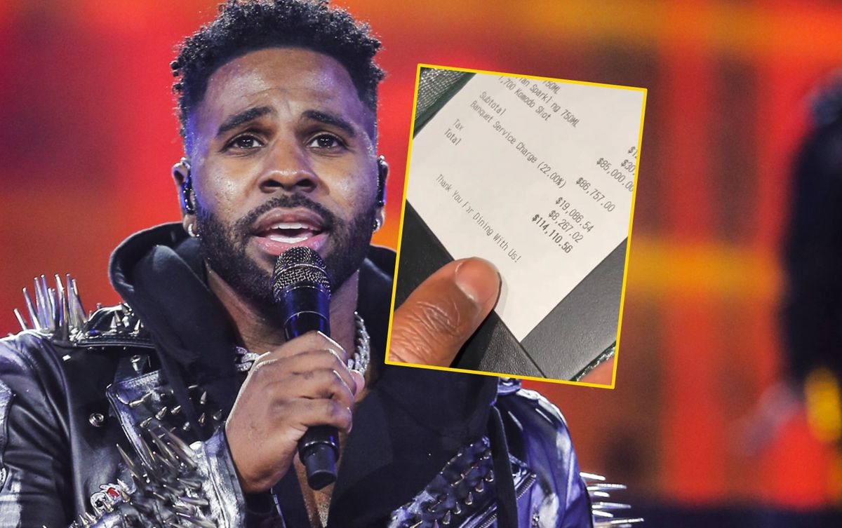 Jason Derulo popisał się, ile wydał w restauracji 