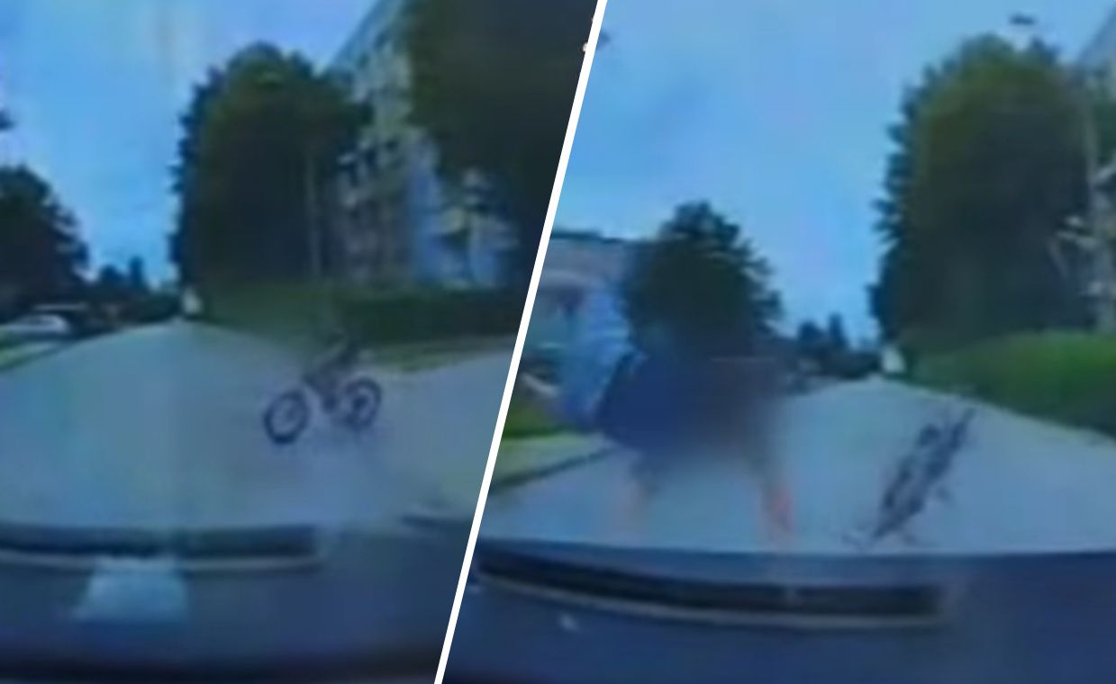 Kierowca bmw nie miał szans. Za wybryk 7-latka odpowiedzą rodzice