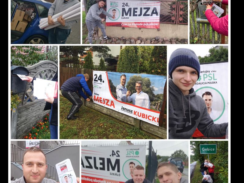 Poseł Łukasz Mejza chwalił się aktywnością swoich współpracowników w mediach społecznościowych