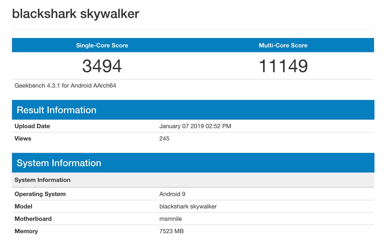 źródło: geekbench.com