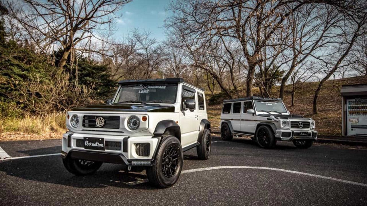 Suzuki Jimny Liberty Walk. Prawie jak Geländewagen