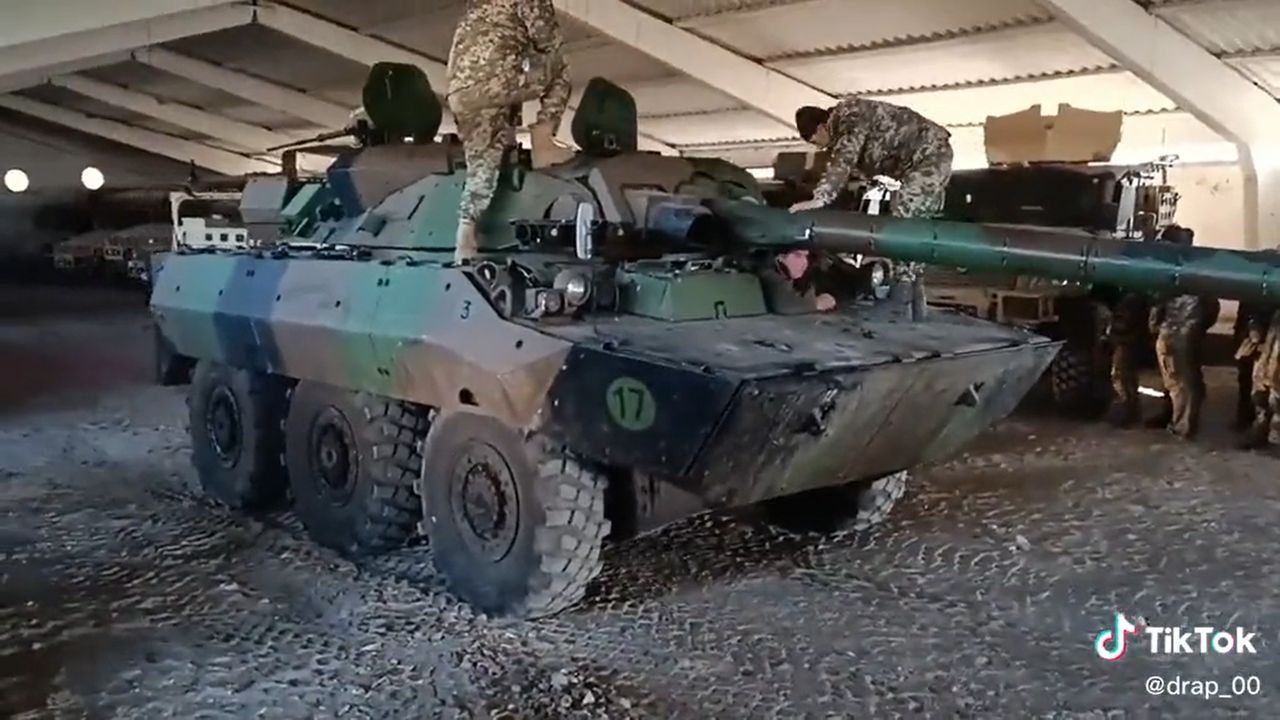 AMX-10 RCR w Ukrainie.