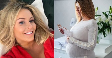 Małgorzata Rozenek "WIJE GNIAZDO" dla bobaska: "Wybór między gołębim szarym a bladym błękitem zaczyna mnie przerastać"