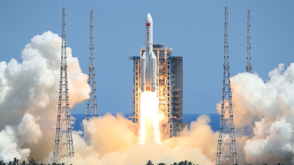 Pozostałości po chińskiej rakiecie spadną na Ziemię