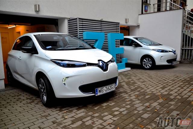 Renault Zoe - właścicielem akumulatora pozostaje producent (Fot. Autokult)