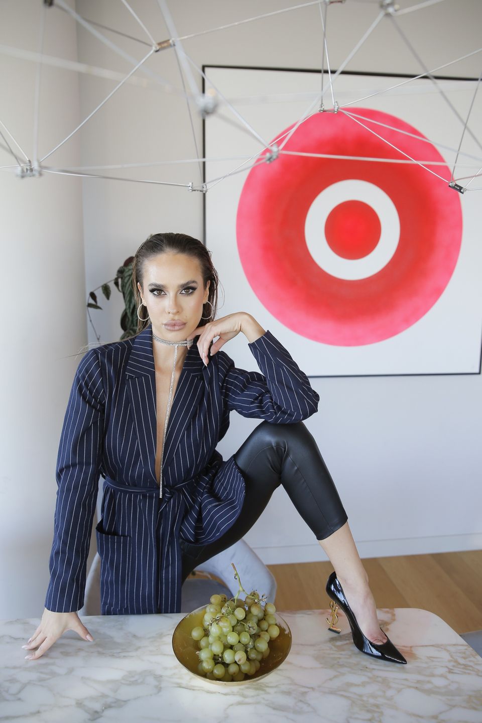 Blanka pozuje w luksusowym apartamencie