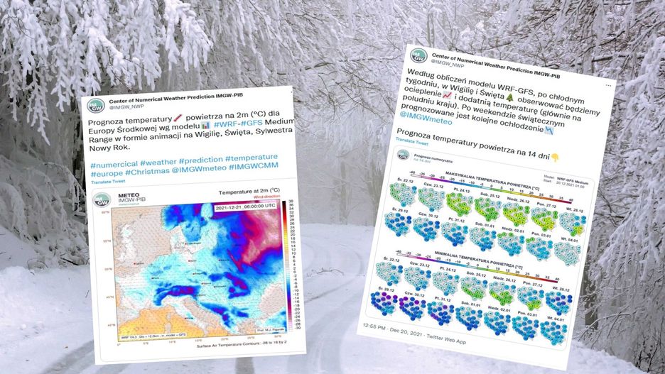 Atak zimy po Świętach Bożego Narodzenia