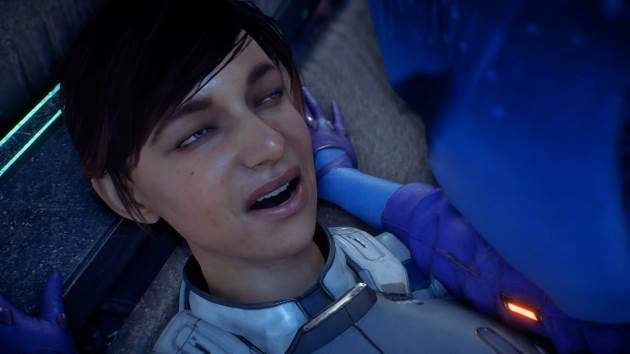 mass effect andromeda - mimika twarzy