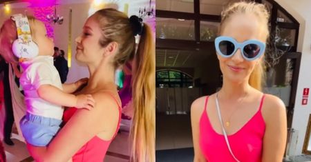 Marta Paszkin w różowej mini z piórami pląsa na weselu: "Odrobina KICZU jeszcze nikomu nie zaszkodziła" (FOTO)