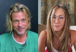 Ten flirt Brada Pitta i Jennifer Aniston przejdzie do historii. Stara miłość nie rdzewieje?