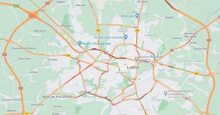 Raport drogowy z Lublina. Sytuacja na ulicach Lublina – minuta po minucie