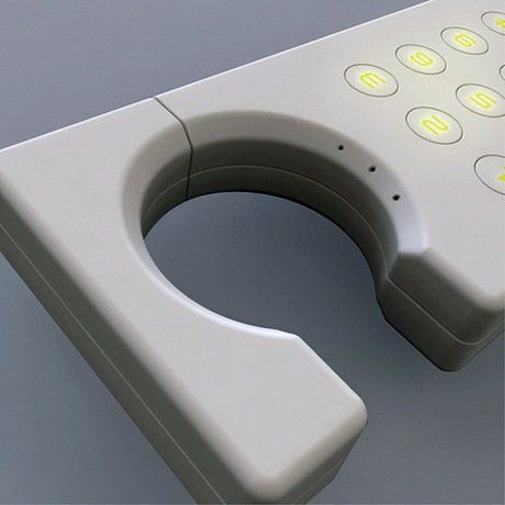 Koncepcja: telefon, który wisi 3