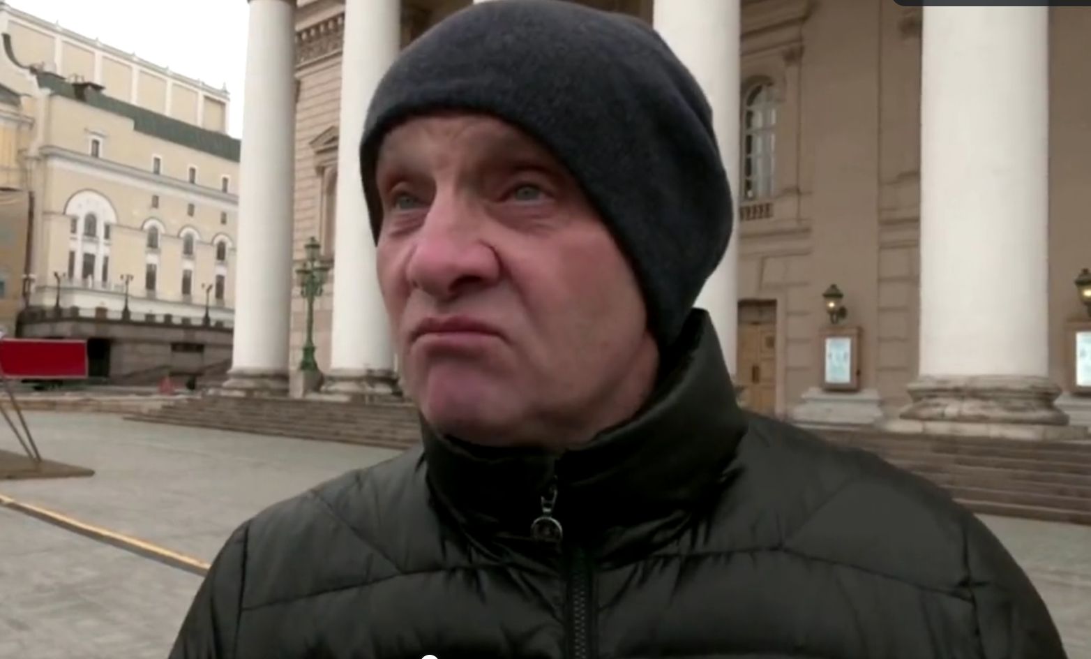 Nagranie z Moskwy. Rosjanin powstrzymywał łzy, mówiąc o Ukrainie