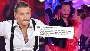 Banasiuk zastanawia się, dlaczego osoby wspierające Fabijańskiego w "TzG" mają "puste konta" na Instagramie. "Sugeruje pan, że kibicują mu BOTY?"