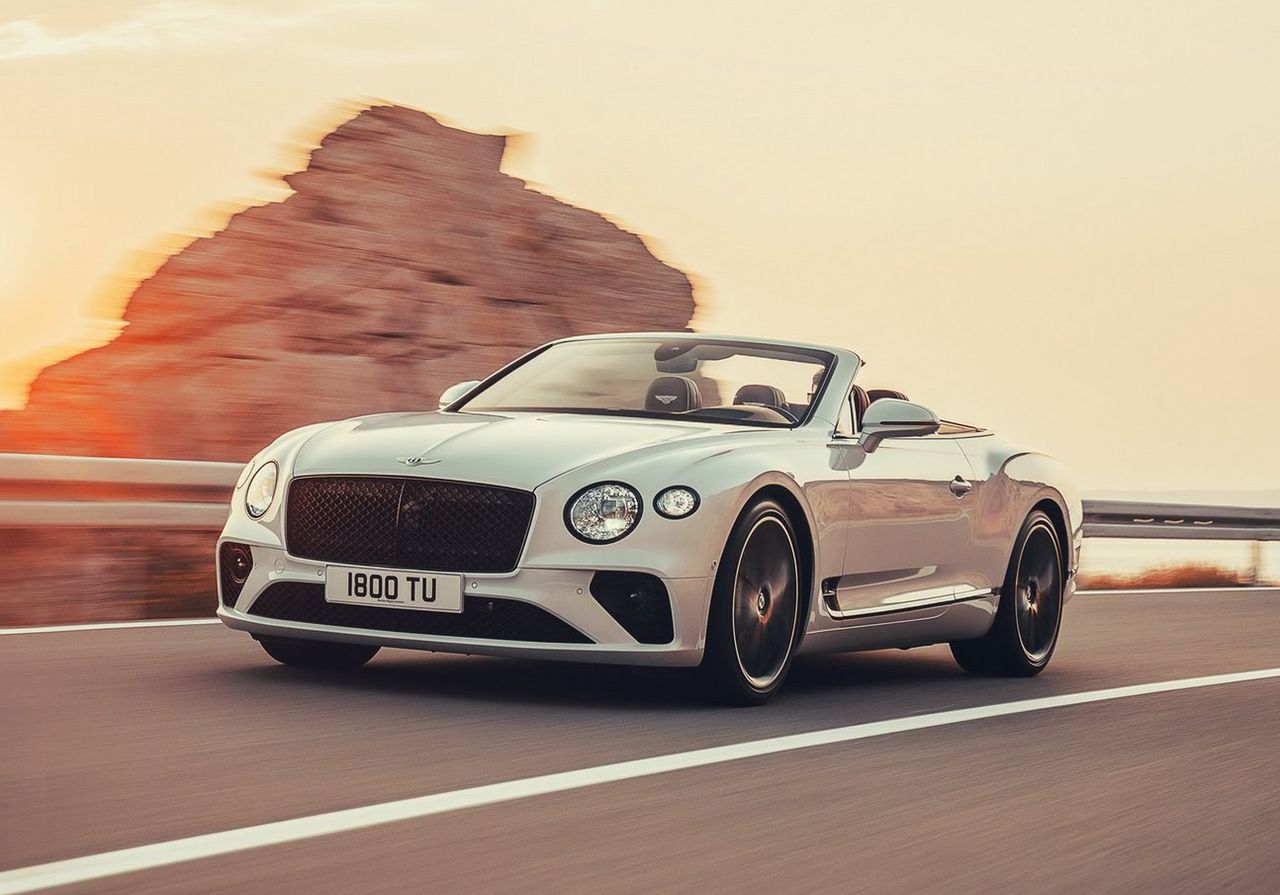 Bentley Continental GT w otwartej wersji. Luksus z wiatrem we włosach