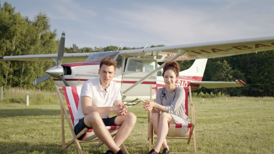 Małgorzata i Kamil Purowie oraz ich szkoła spadochronowa Omega Skydive