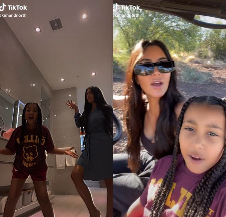 North West i Penelope Disick podbijają TikToka