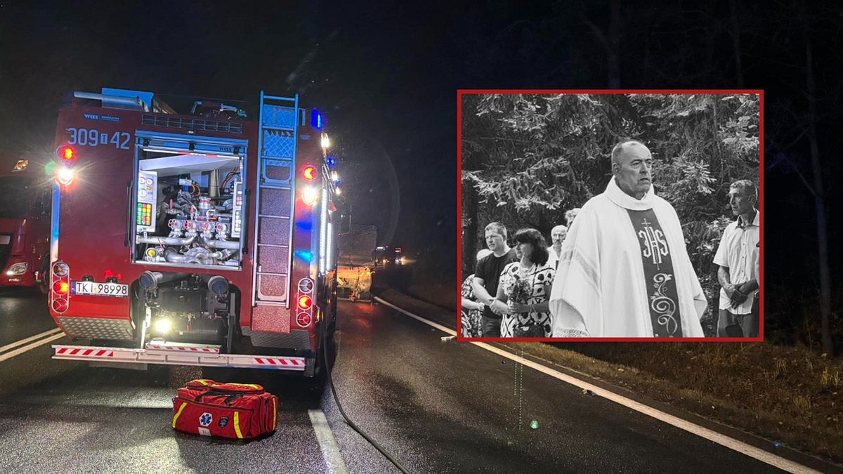 Ksiądz Bielecki zginął w wypadku.