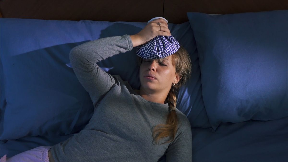 Nocne poty mogą być objawem raka