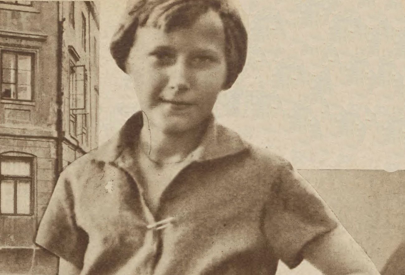 Zofia Rozenówna na zdjęciu z „Tajnego Detektywa” 