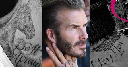 David Beckham ma TRZY nowe tatuaże! (ZDJĘCIA)