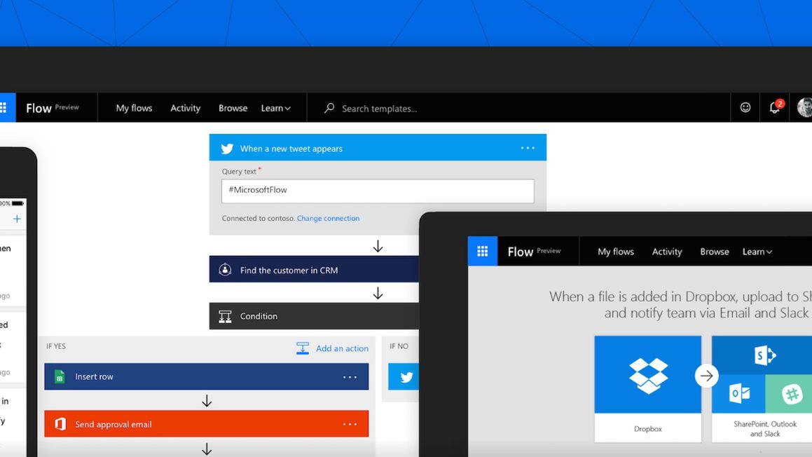 Microsoft Flow już jest. IFTTT ma konkurencję 1