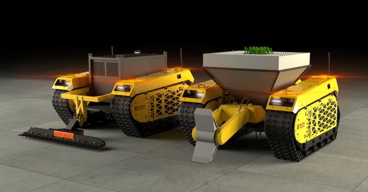 Estonia buduje autonomiczne roboty do sadzenia drzew