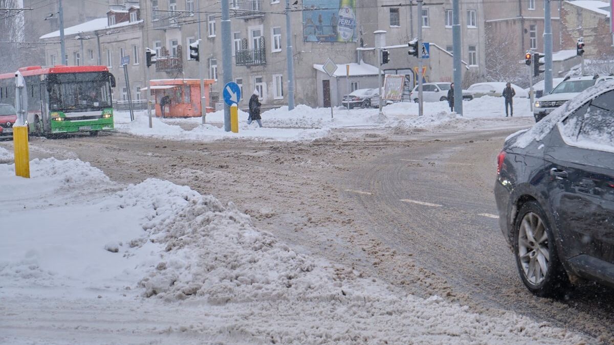 Atak zimy. Śnieg na ulicach Lublina