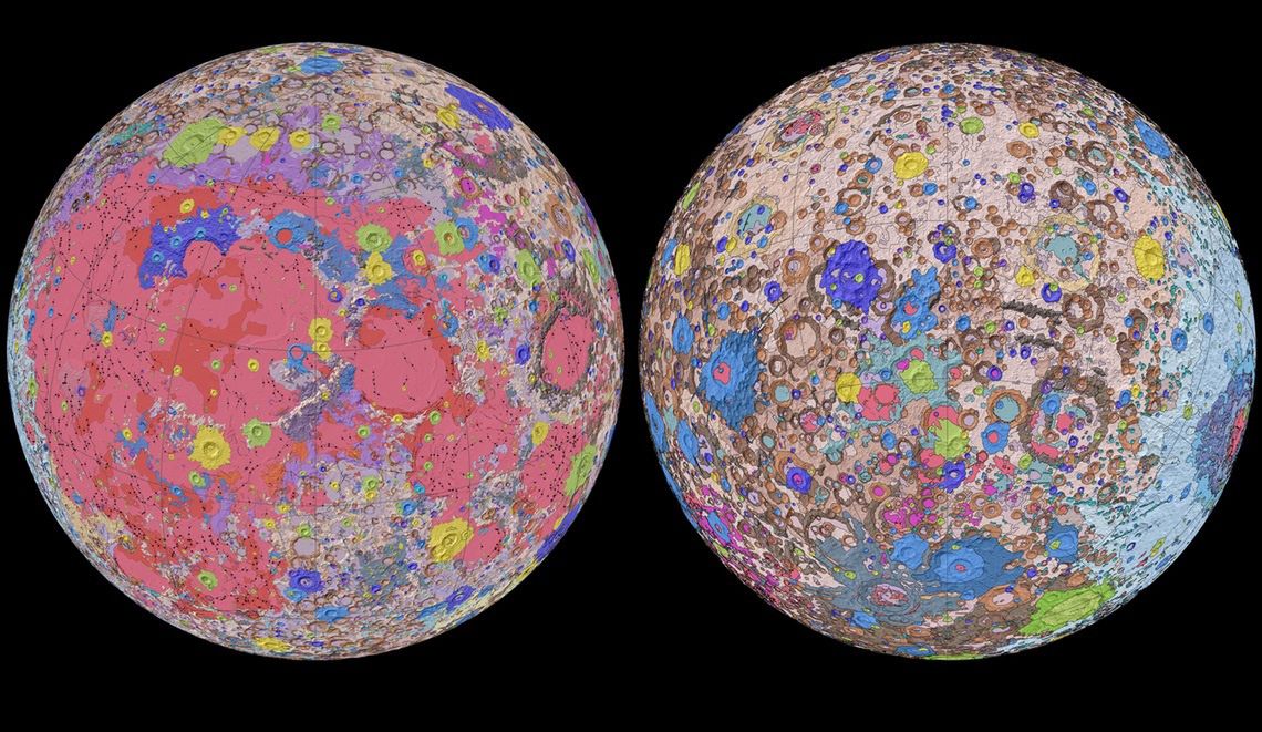 Pierwsza taka mapa Księżyca. Pomoże wyjaśnić 4,5 mld lat historii