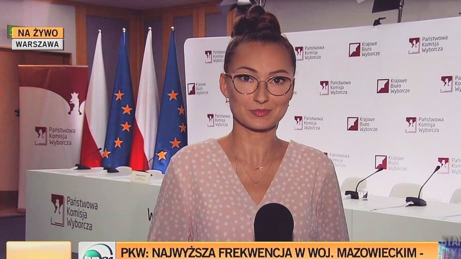 Agata Zamęcka zaczęła pracować w TVN24 BiS w 2015 r.