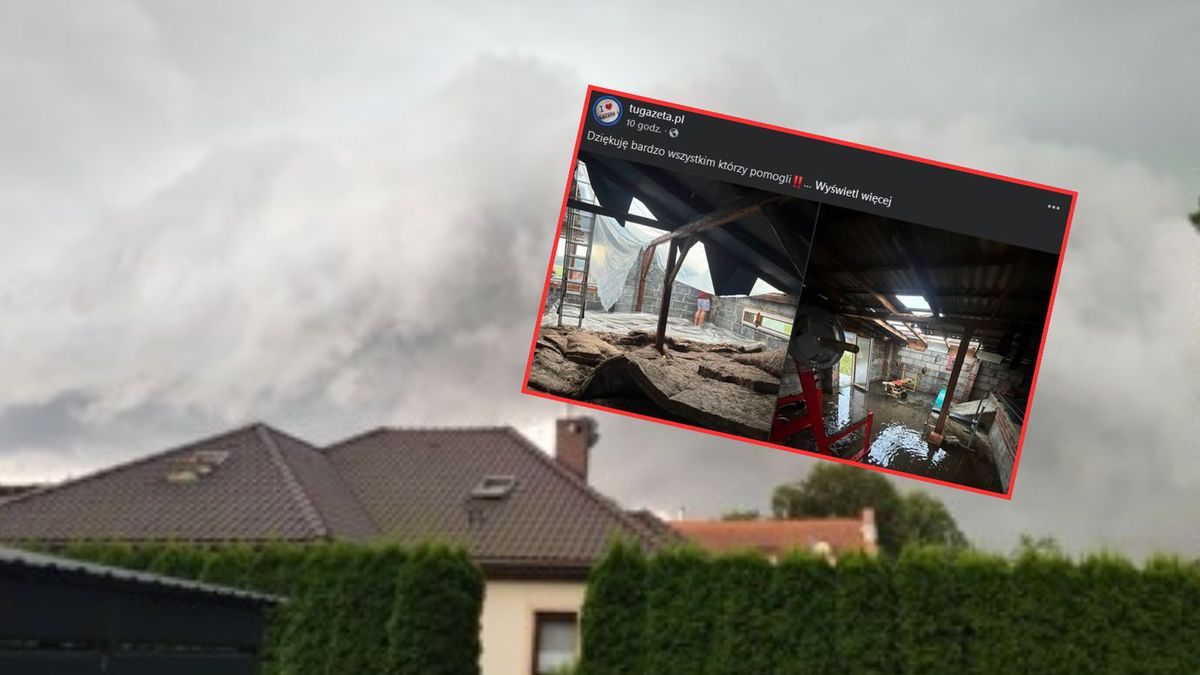 Nawałnica przeszła przez Wieruszów