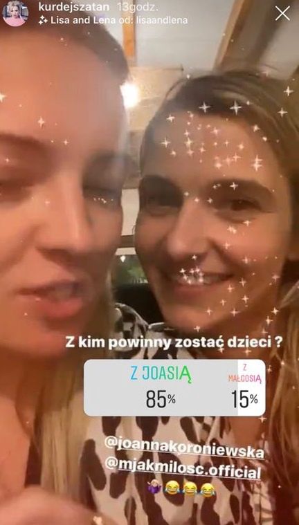 Barbara Kurdej-Szatan, Joanna Koroniewska