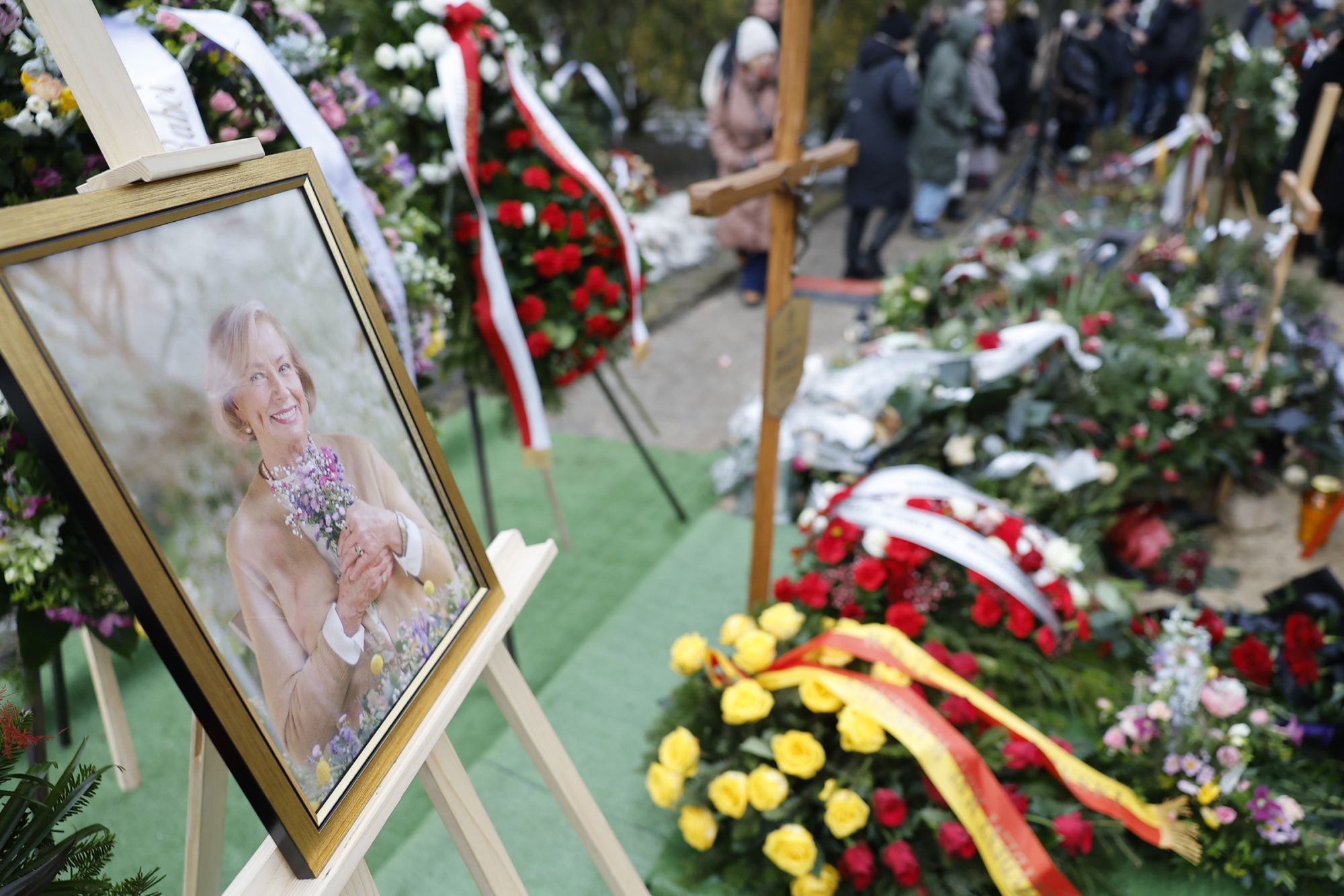 Pogrzeb Bożeny Dykiel