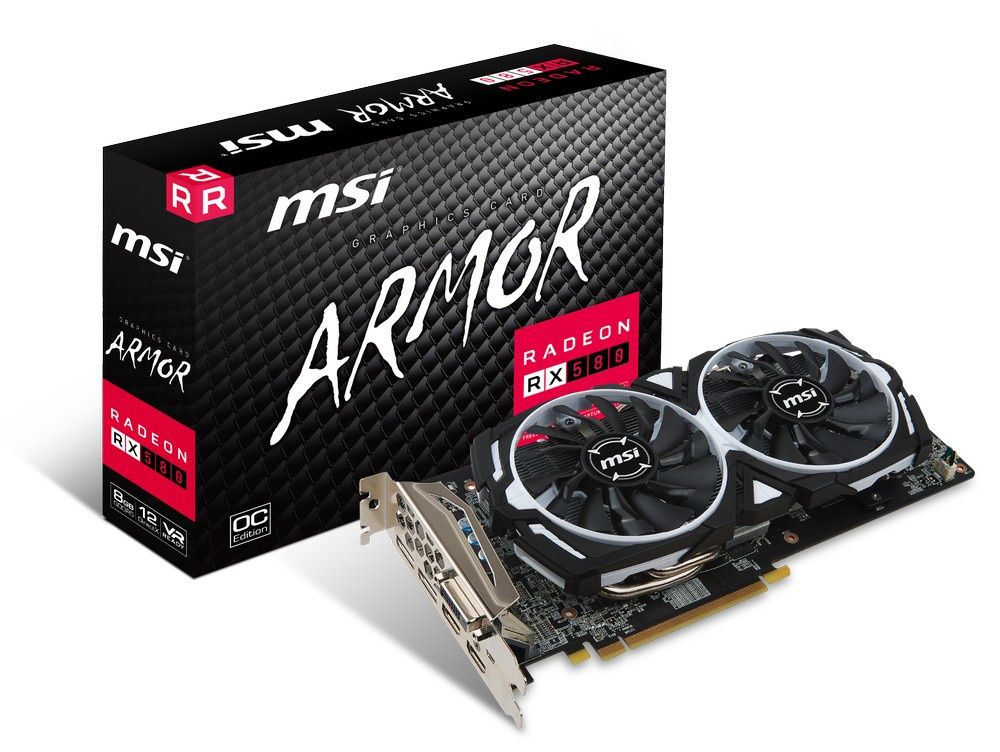MSI Radeon RX 580 Armor OC 8G