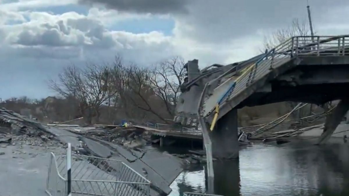 Poprzedni most został doszczętnie zniszczony