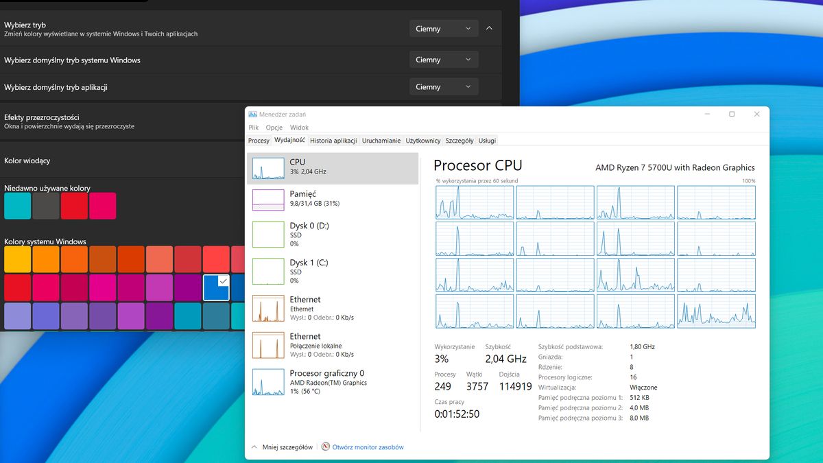 Menedżer zadań w Windows 11