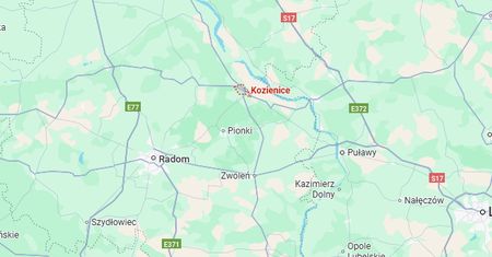 Karambol na DK79. Niemowlę w szpitalu.