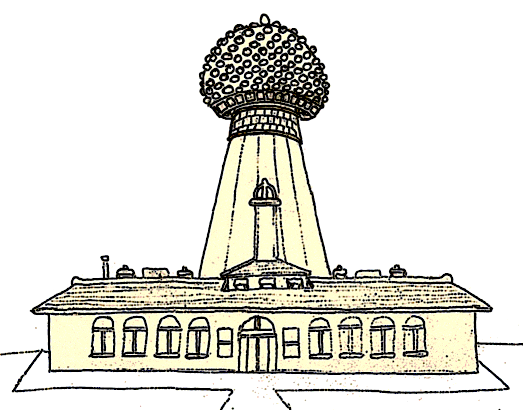 Tak wyglądał projekt wieży Tesli (Fot. Wikicommons)