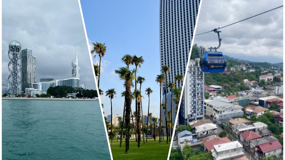 Batumi wygląda inaczej z każdej perspektywy 