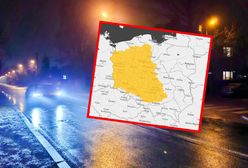 Ostrzeżenia zaczną obowiązywać w nocy. Pół Polski na pomarańczowo
