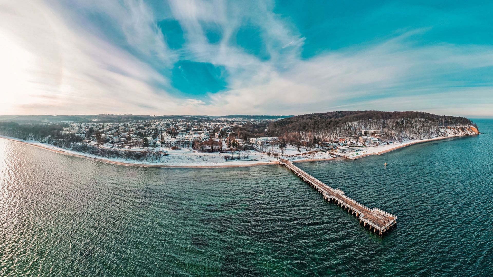Gdynia zimą zachwyca