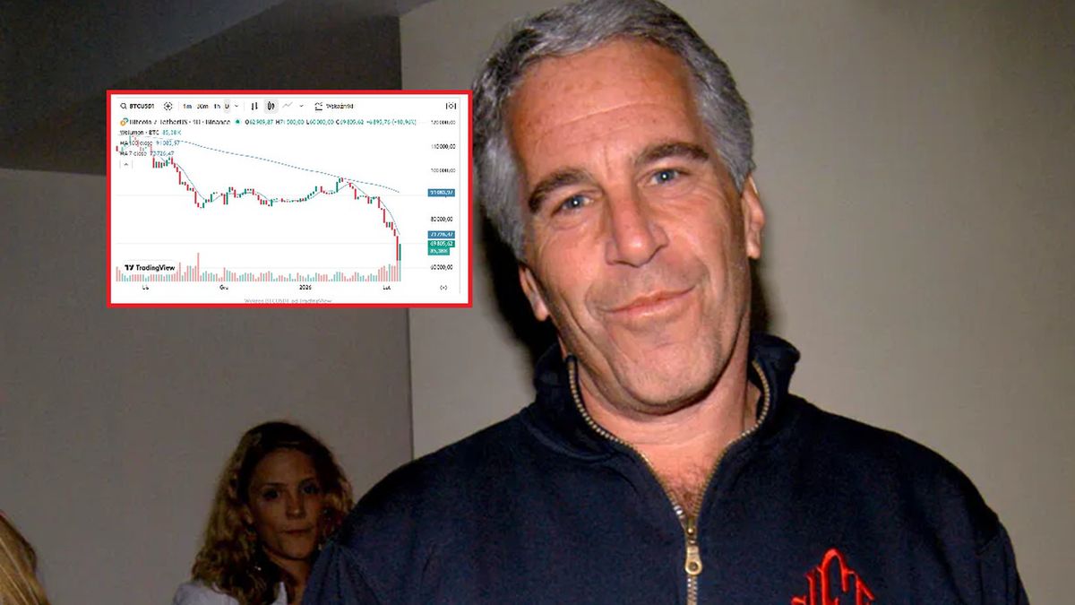 Kurs Bitcoina powiązany jest z aferą Epsteina