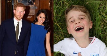 Meghan Markle i książę Harry znów w centrum skandalu. Poszło o... życzenia dla księcia George'a!