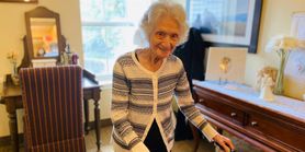 107-latka, która w dzieciństwie chorowała na grypę hiszpankę, przeszła COVID-19