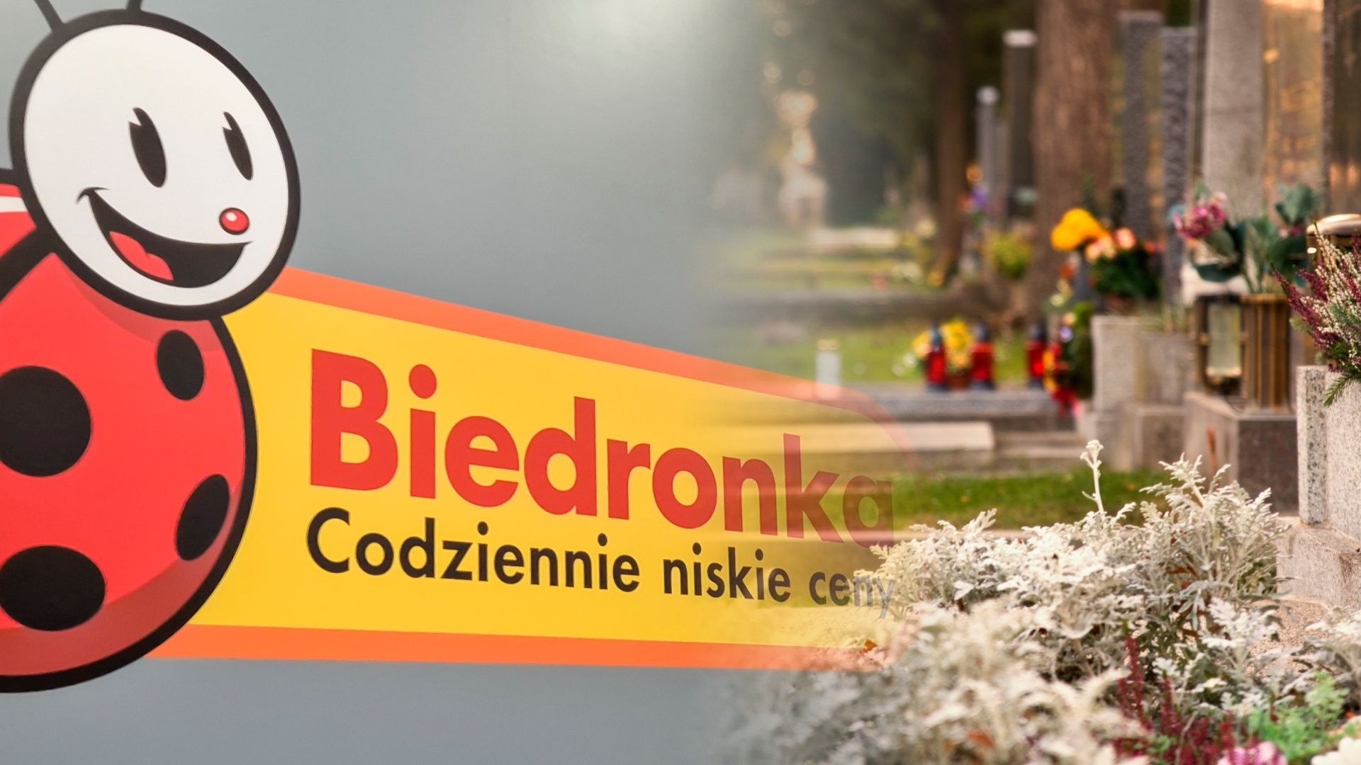 Biedronka przy cmentarzu. Sieć nie chce się chwalić takimi placówkami