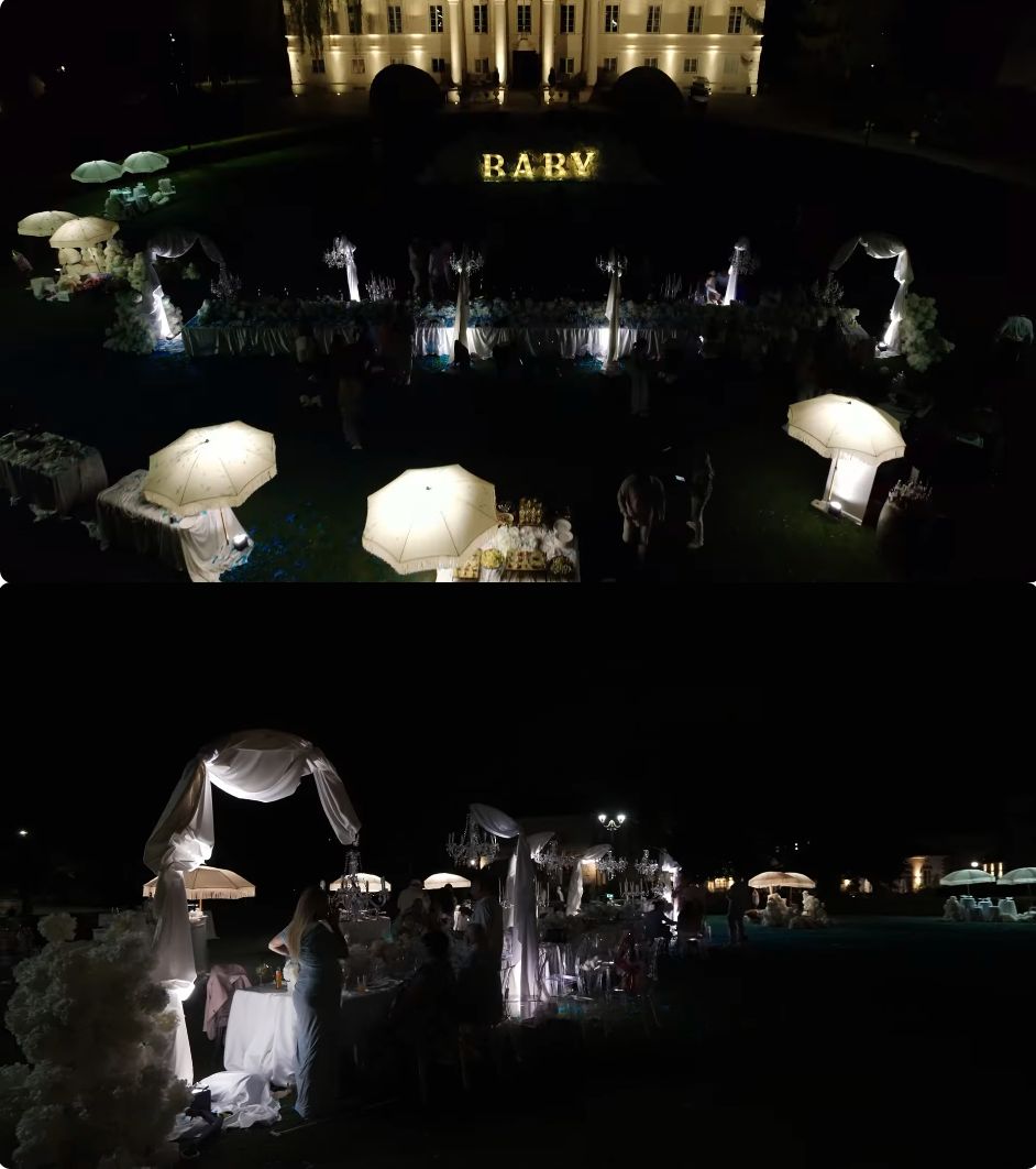 Gender reveal Andziaks i Luki