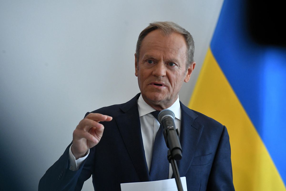 Przewodniczący Platformy Obywatelskiej Donald Tusk 