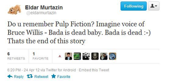 Bada is dead? 2
