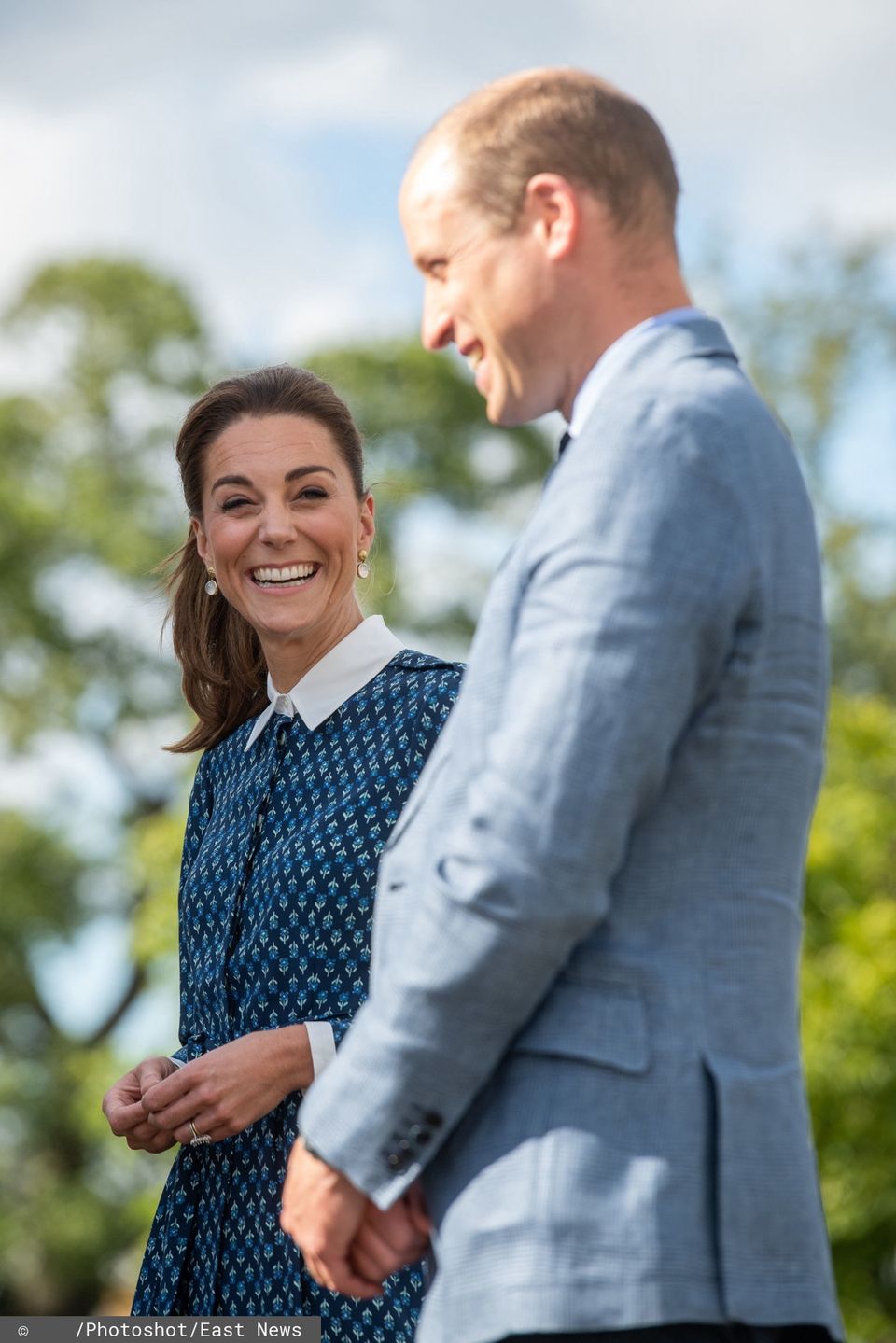 Książę William i Kate Middleton odwiedzają szpital w Norfolk