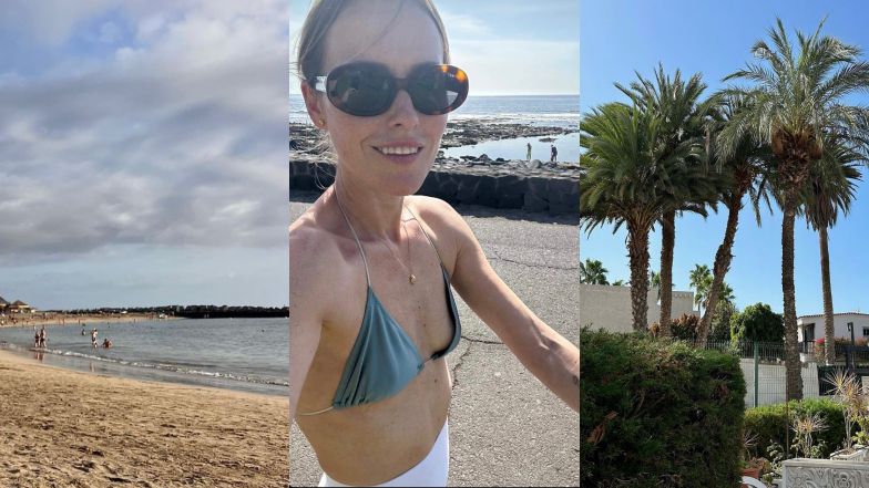 Olga Frycz w bikini relacjonuje pobyt na Teneryfie